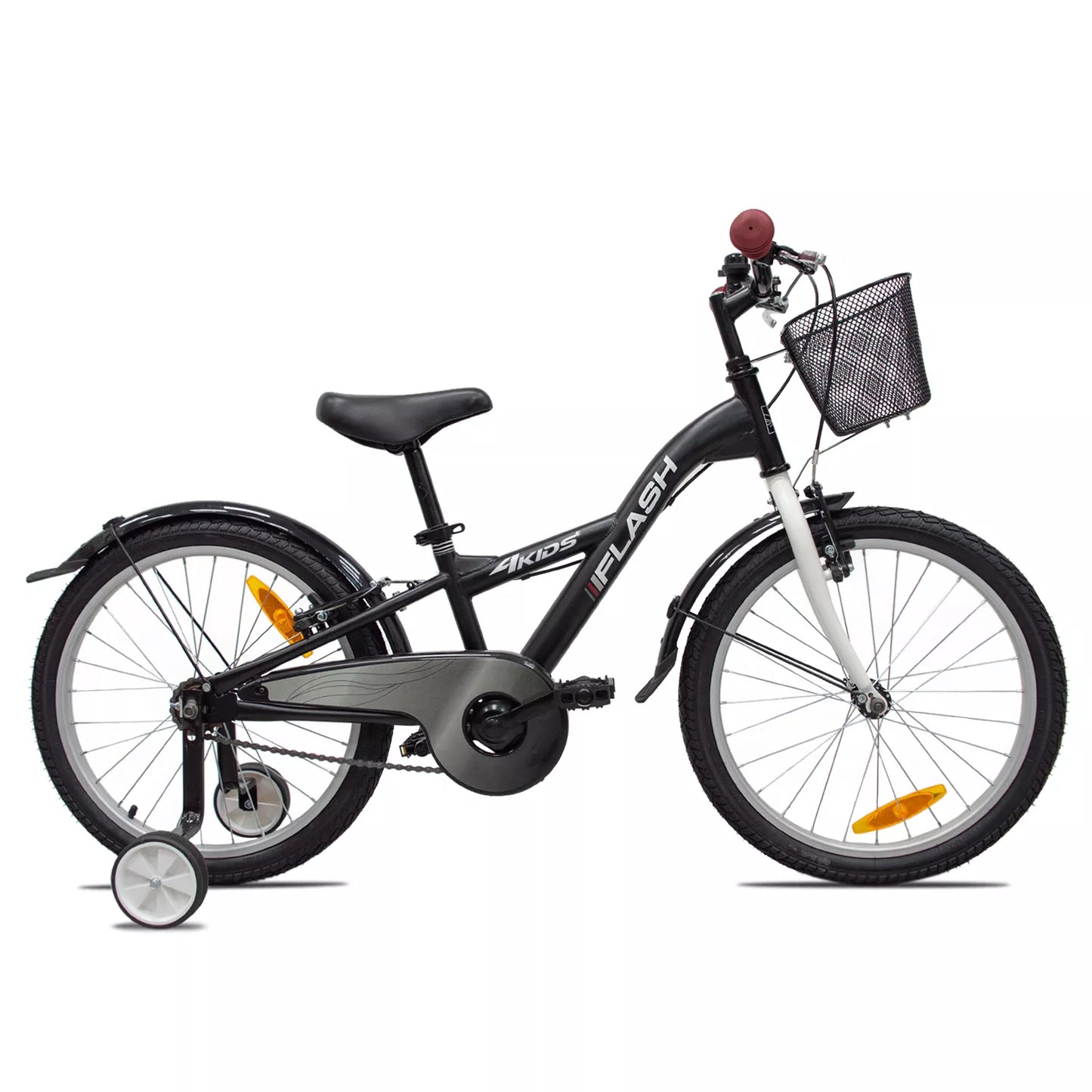 4KIDS Flash 20" // 1G, dydis 10" (25.5 cm) (juoda)