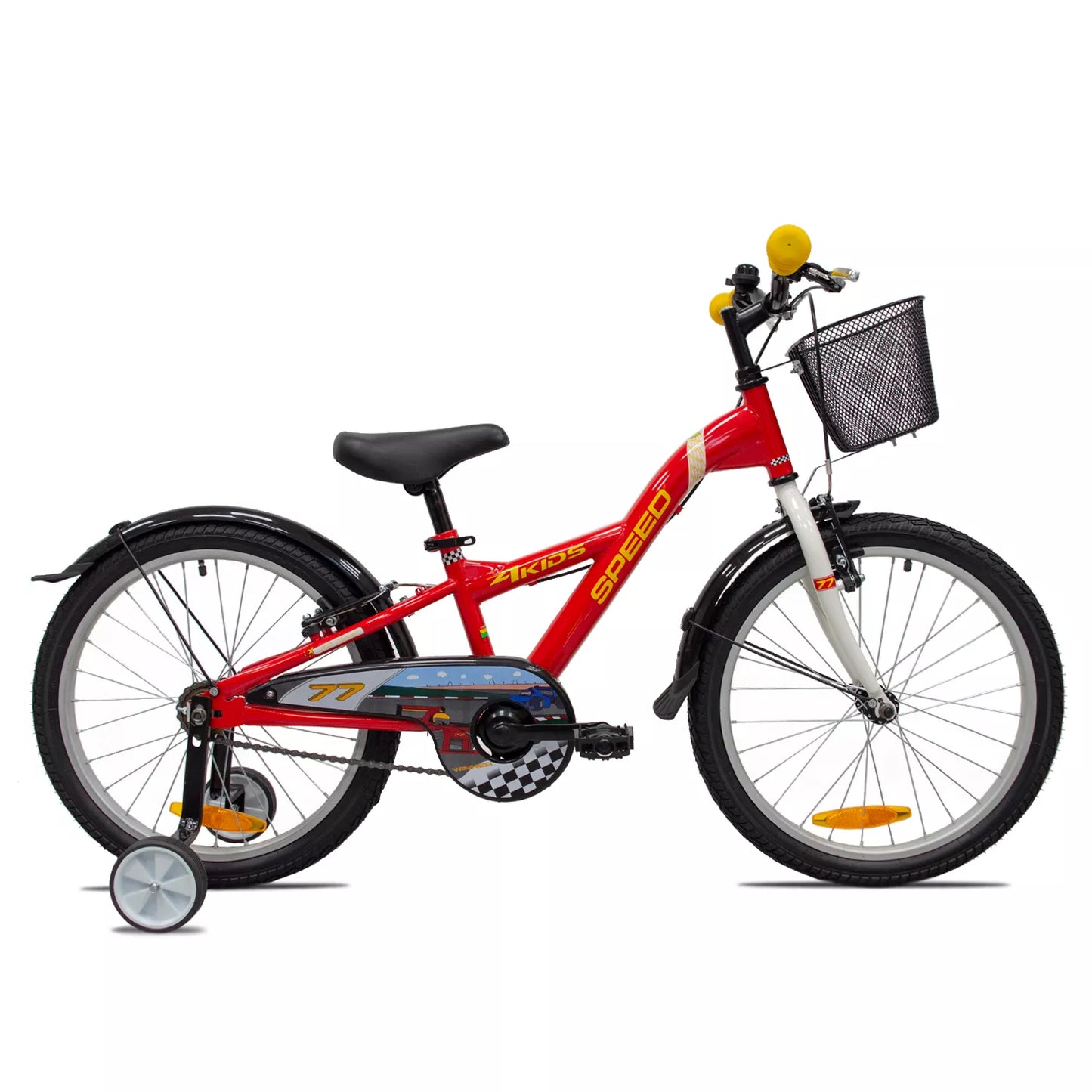 4KIDS Speed 20" // 1G, dydis 10" (25.5 cm) (raudona)