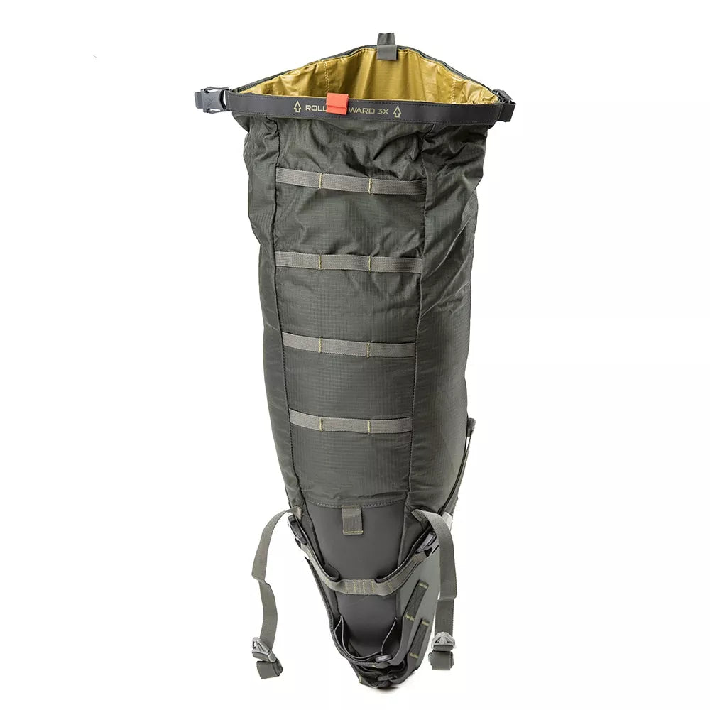 Dviračio krepšys ant balnelio stovo Acepac Saddle Bag MKIII // 16 l (pilkas/žalias)