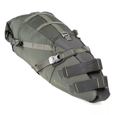 Dviračio krepšys ant balnelio stovo Acepac Saddle Bag MKIII // 16 l (pilkas/žalias)