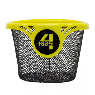 Dviračio krepšys ant vairo 4Kids (juoda/geltona)