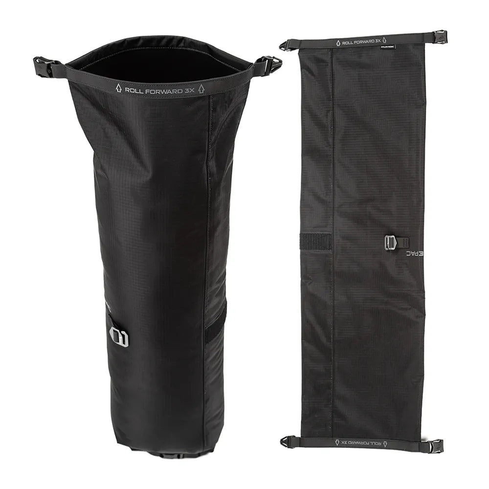Dviračio krepšys ant vairo Acepac Bar Drybag MKIII // 16 l (juodas)