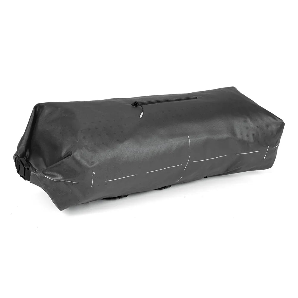 Dviračio krepšys ant vairo ACID PACK PRO 15 // 15 L, Waterproof, 58x16x16 cm (juodas)
