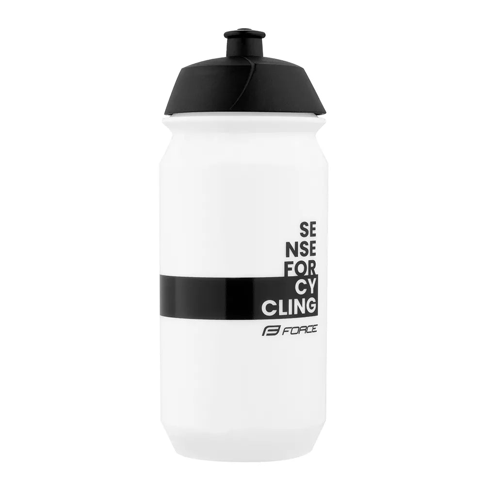 Gertuvė FORCE FINE 0,5 l (balta/juoda)