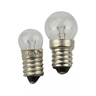 Lemputės Fischer // dinamai, su sriegiu, 1x 6V/2.4W / 1x 6V/0.6W