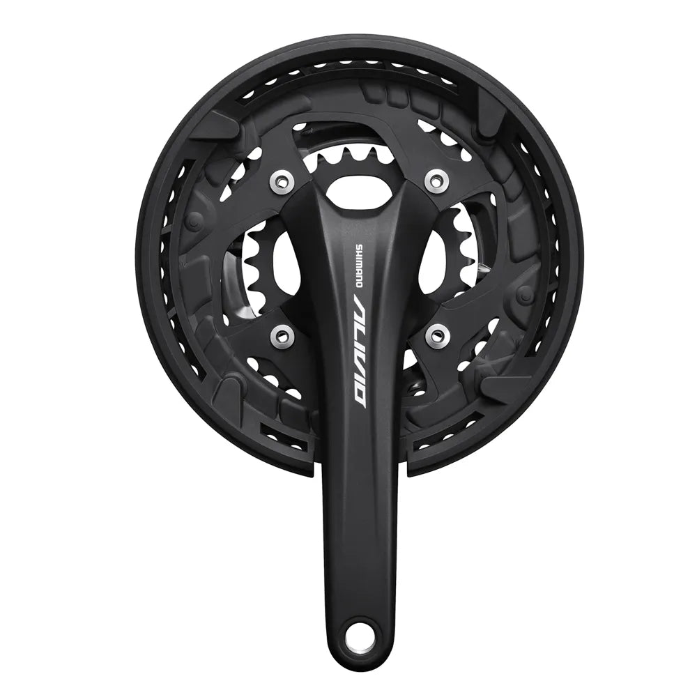 Priekinis žvaigždžių blokas Shimano Alivio FC-T4060 // 3x9 pav., 44-34-24T, 175mm