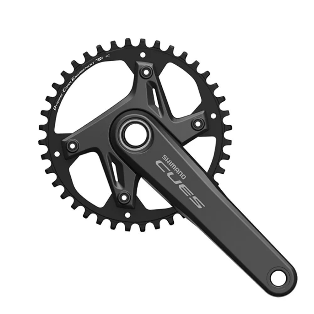 Priekinis žvaigždžių blokas Shimano CUES FC-U6040-1 // 170 mm, 40T // 1 x 9/10/11-speed