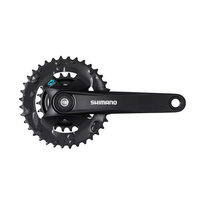 Priekinis žvaigždžių blokas Shimano FC-M315 // 2x7/8 pav., 36/22T, 175mm