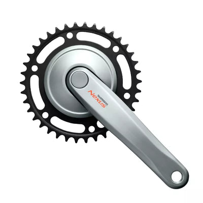 Priekinis žvaigdžių blokas Shimano Nexus FC-C6000 // 1 pavaros, 38T, 170mm (sidabrinis)