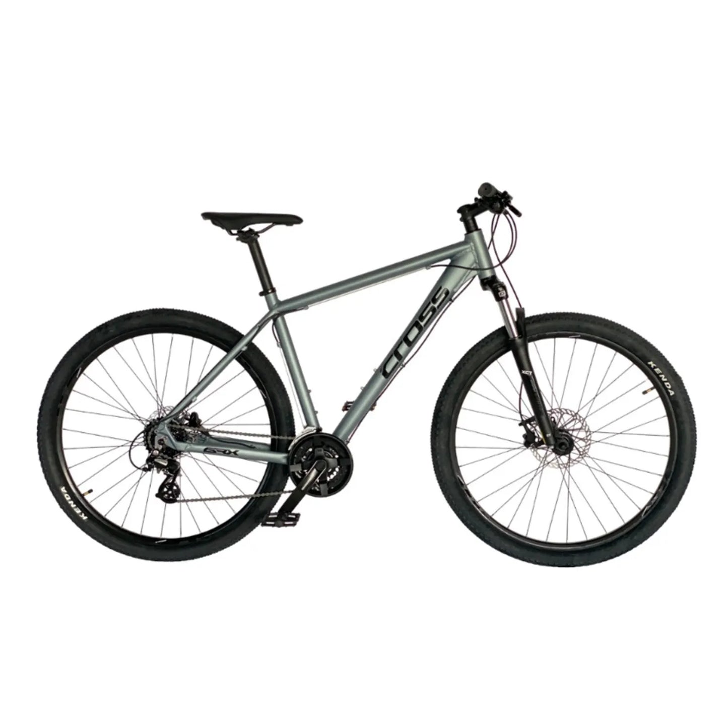 Cross GRX 8 27,5" // 24G, dydis 16" (41 cm) (pilka matinė)