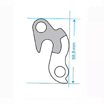 Auselė A HG-014 su varžtu, (1006a) dešinė