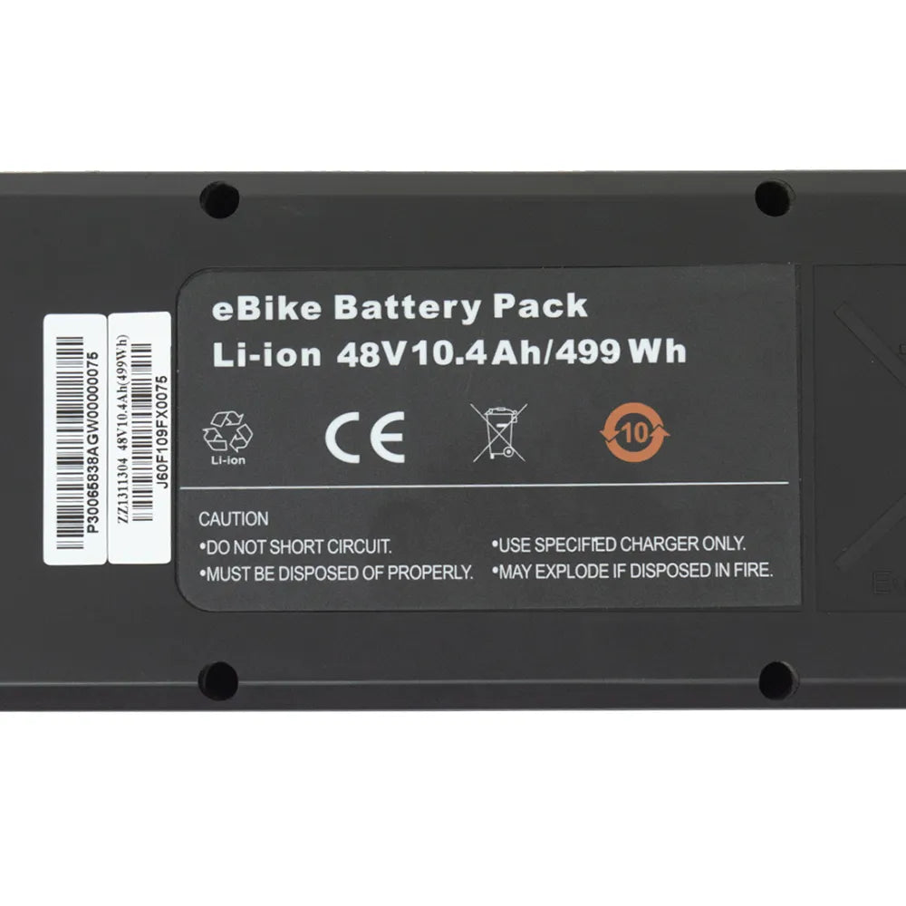 Elektrinio variklio akumuliatorius 48V 10,4Ah 499Wh