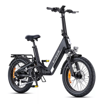 Elektrinis dviratis Engwe L20 3.0 Boost 20" // 7G, sulankstomas (juoda)