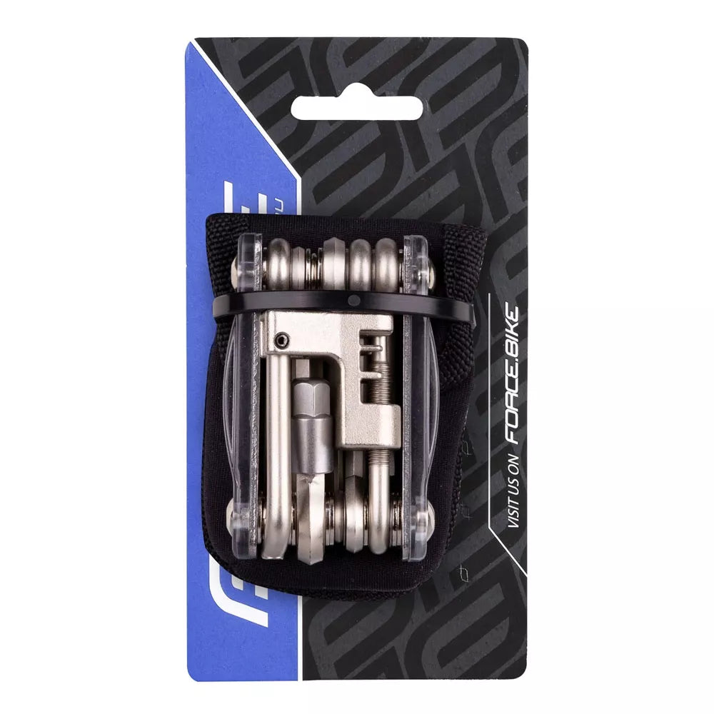 Sulankstomas įrankių komplektas FORCE 11 funkcijų su dėkliuku