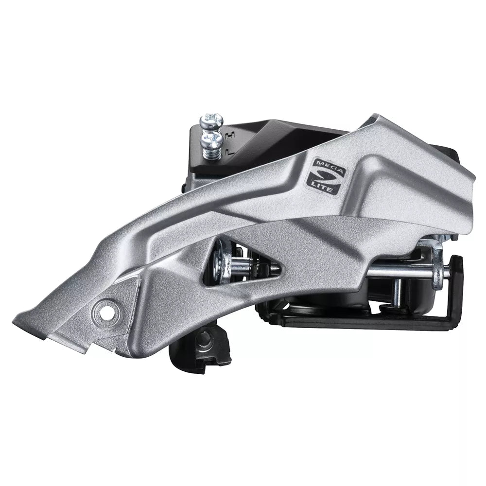 Priekinis perjungiklis Shimano Altus FD-M2000 // 3x9 speed, Dual Pull, 28,6 / 31,8 / 34,9 mm, 40T