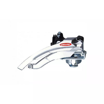 Priekinis perjungiklis Saiguan FD QD-23A // 3x7/8-speed, Dual-Pull, 42T-48T, 28.6/31.8/34.9 mm