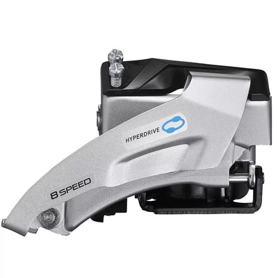 Priekinis perjungiklis Shimano Altus FD-M315-TS // 2 x 7/8 speed, Dual Pull, 28.6-34.9 mm