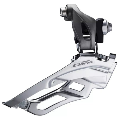 Priekinis perjungiklis Shimano Claris FD-R2000 // 2x8 speed, Brazed-On