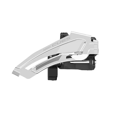 Priekinis pavarų perjungiklis Shimano CUES P-FD-U6010-L // 2x10/11-speed, Double Top Swing, 28.6/31.8/34.9 mm