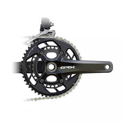 Priekinis pavarų perjungiklis Shimano GRX FD-RX820 // 2x12-speed, 48T, Brazed-On, Down-Pull