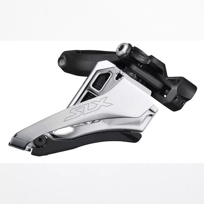 Priekinis perjungiklis Shimano SLX FD-M7100-M // 2x12 speed, 31,8 - 34,9 mm, Side Swing, 66-69°