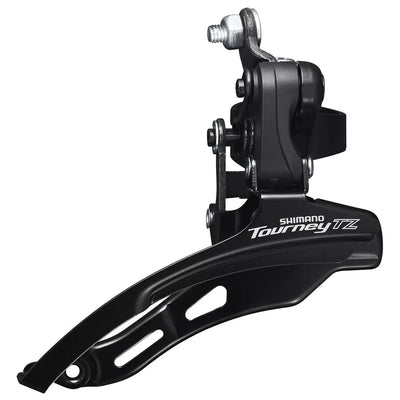Priekinis pavarų perjungiklis Shimano Tourney FD-TZ500-DS6 // 3 x 6/7 speed, Dual Pull, 28.6 mm