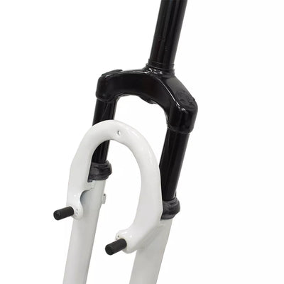 Priekinė šakė SR-Suntour 28" // 1 1/8", V-Brake, plienas (balta)