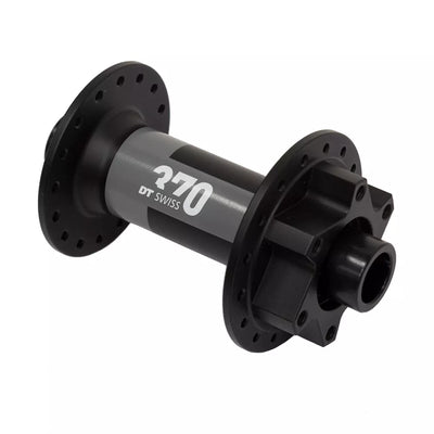 Priekinė stebulė DT SWISS 370 // diskiniams stabdžiams 6 varžtų, 32H, 110x15 mm, Thru Axle