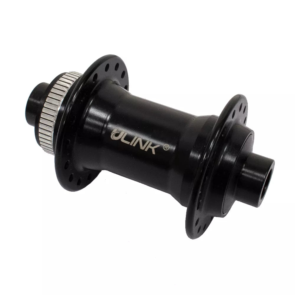 Priekinė stebulė U-Link GL-B63F-SB-CL-X15 // diskiniams stabdžiams, 12x100, 32H, Thru-axle