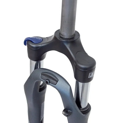 Priekinis amortizatorius SR-Suntour NEX 28" // diskiniams stabdžiams, 28.6 mm (1 1/8"), su Lock-Out