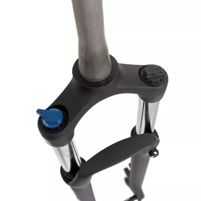 Priekinė šakė SR-Suntour XCM 32 BOOST 29" // 1 1/8", diskiniams stabdžiams, plienas (juoda)