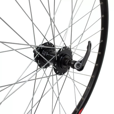 Priekinis ratas Sunstart 26" d-brake 6B, 36H, QR, dvigubas, kniedytas, aliuminis