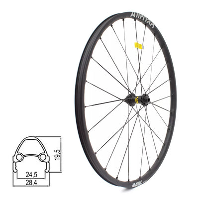 Priekinis ratas MAVIC ALLROAD SL 28" // diskiniams CL, 24H, Aero stipinai, 12x100