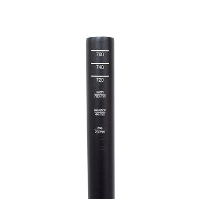 Vairas XLC FlowBy // 31.8 / 780 mm, aliuminis (juodas)