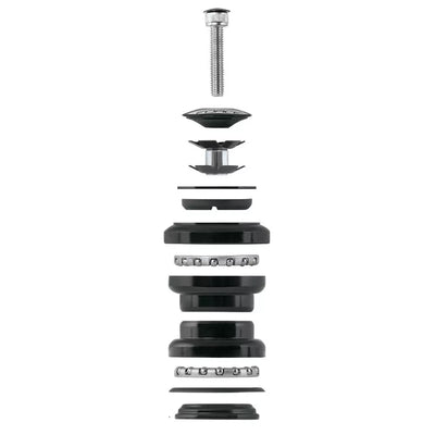 Vairo kolonėlė FORCE Ahead 1'' (aliuminis /plienas, juoda)