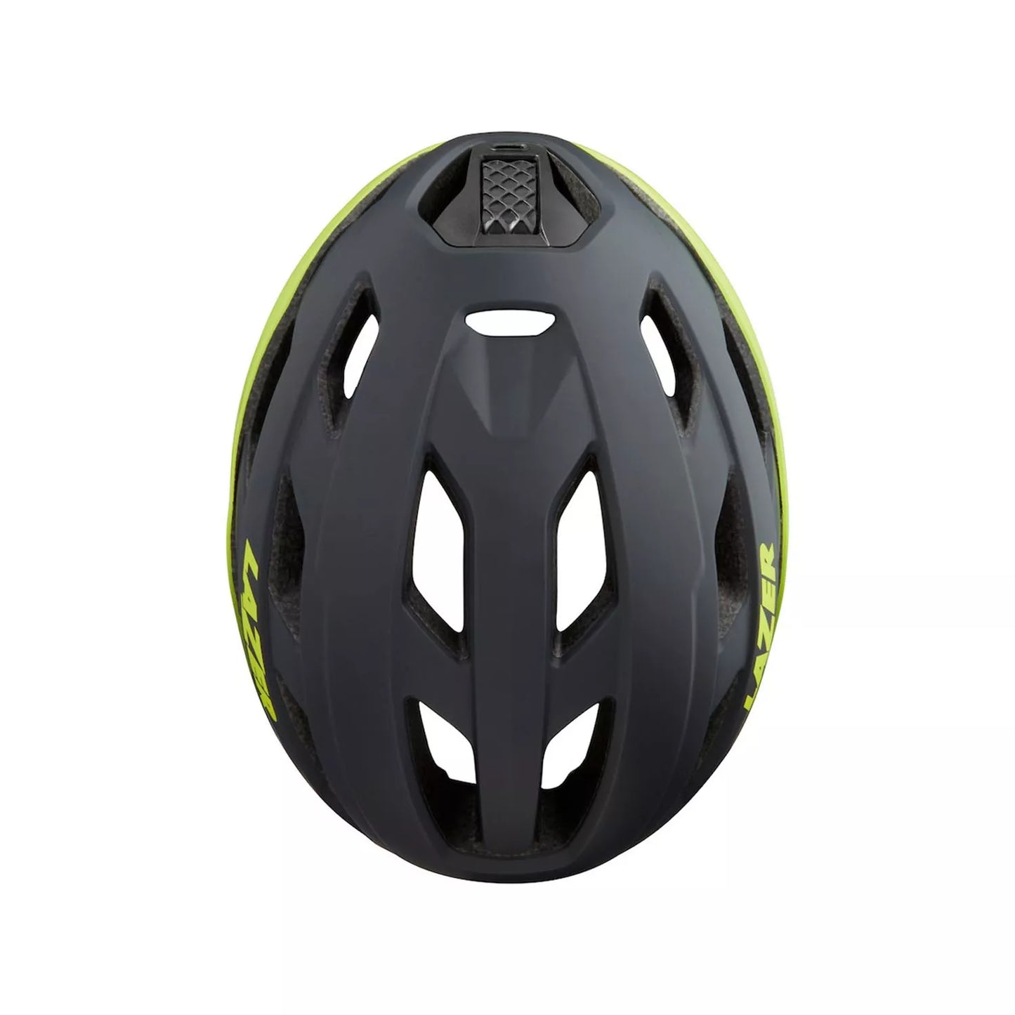 Šalmas LAZER Strada KC, 58-61cm L (tamsiai pilkas/geltonas)