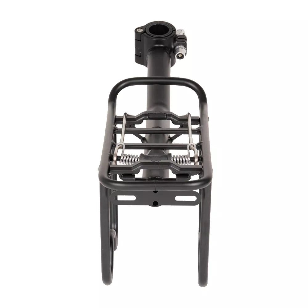 Bagažinė ant balnelio stovo AtranVelo TOUR 365 BS SEATPOST // tinka 25-36 mm stovams, aliuminis, AVS sistema (juoda matinė)