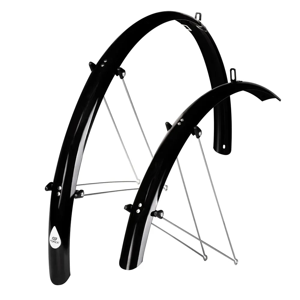 Purvasaugių komplektas FORCE48 Aluflex 28" XL // 48 mm (juodi)