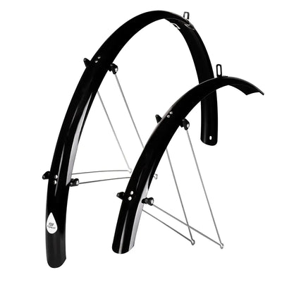 Purvasaugių komplektas FORCE48 Aluflex 28" XL // 48 mm (juodi)