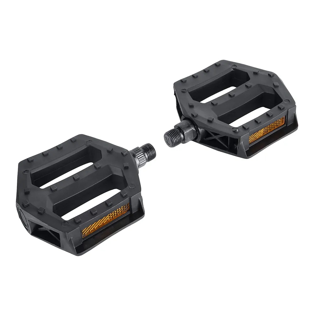 Pedalai FORCE Arza // plastikas (juoda)