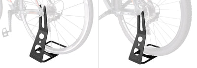 Stovas dviračio už galinės ašies (juodas)