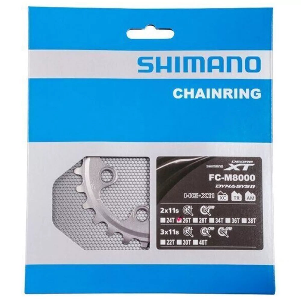Žvaigždė priekinė Shimano XT FC-M8000 26T-BC