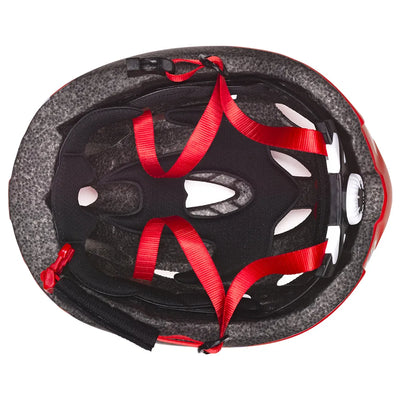 Šalmas SPIDERMAN, in-mold 52-56 cm, (mėlynas/raudonas)