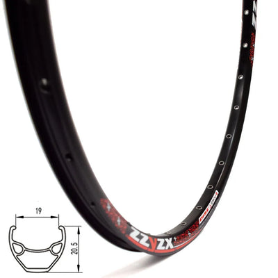 Ratlankis 26'' (559x19) ZYZX Force d-brake, 32H (juoda)