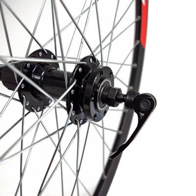 Galinis ratas 26" d-brake 6B, 36H, kasetė, QR