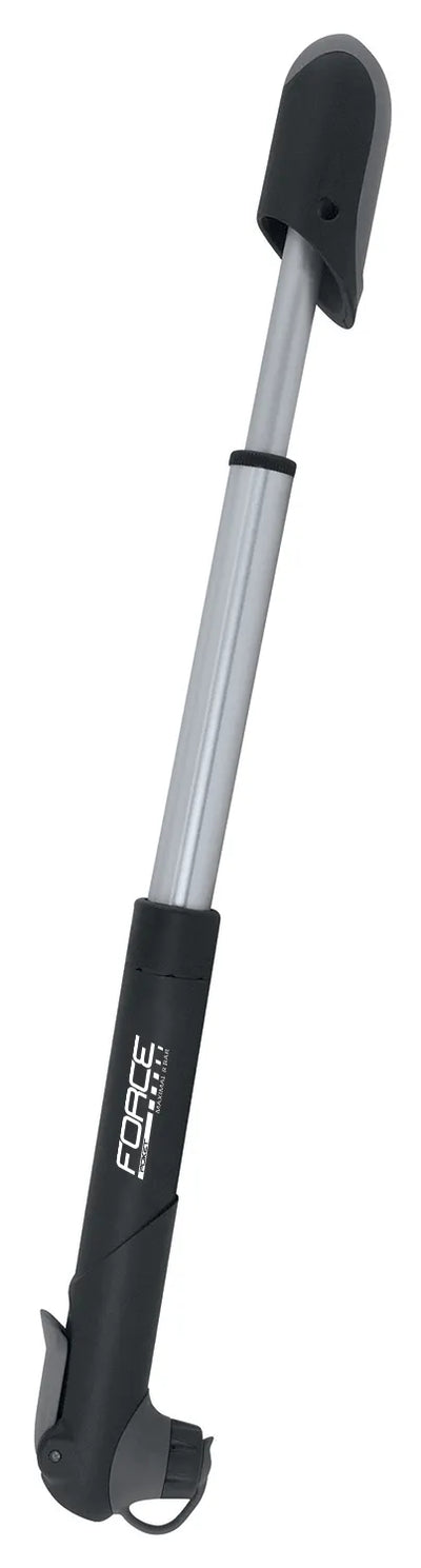 Rankinė pompa FORCE Pocket Duo teleskopinė 8bar (plastikas/aliuminis)