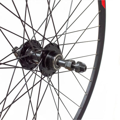 Galinis ratas 28/29"SUNSTART, d-brake 6B, užsukamas žv. blok., QR