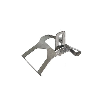 Purvasaugio tvirtinimo detalė 70mm, metalinė, (sidabrinė)