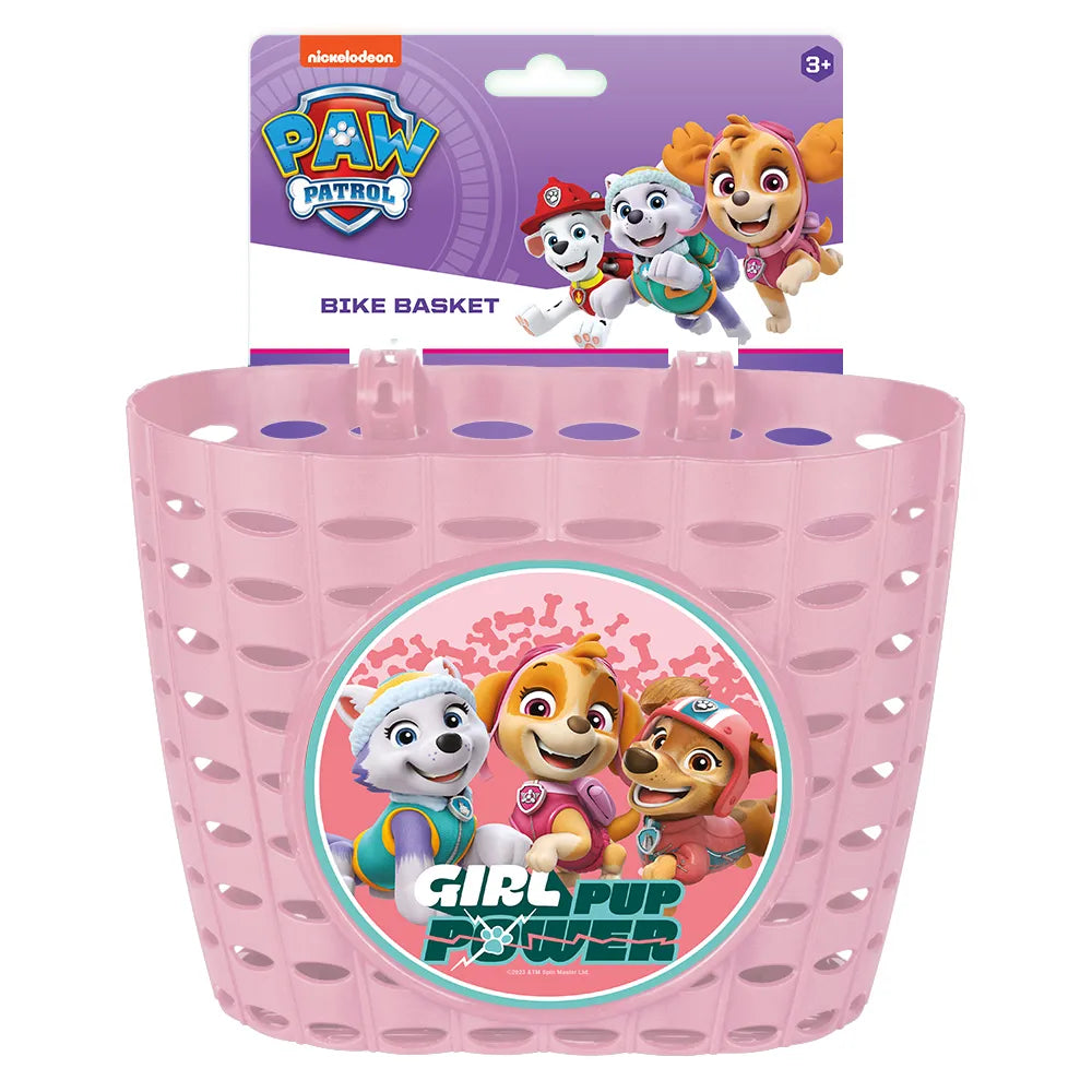 Dviračio krepšys ant vairo PAW PATROL GIRLS (rožinis)