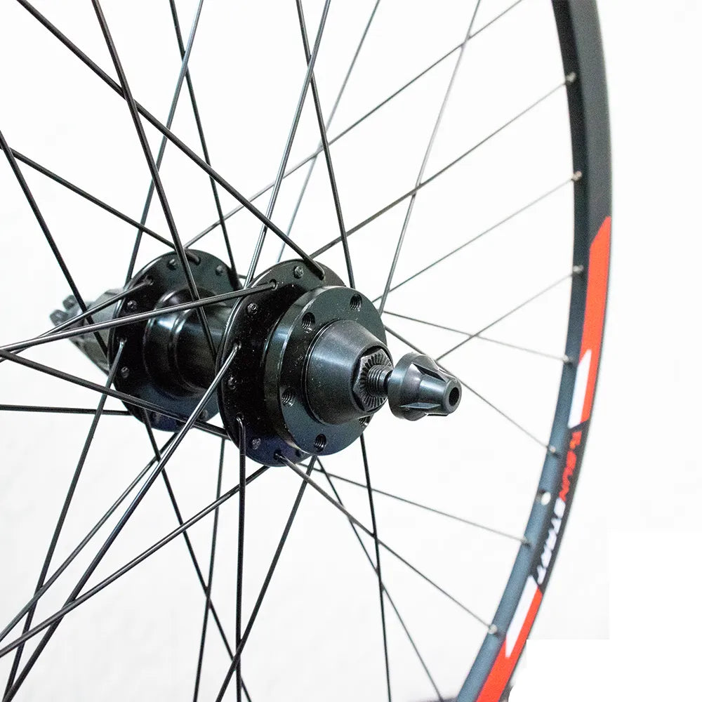 Galinis ratas 28/29" Sunstart, d-brake 6B, 32H, kasetė, QR